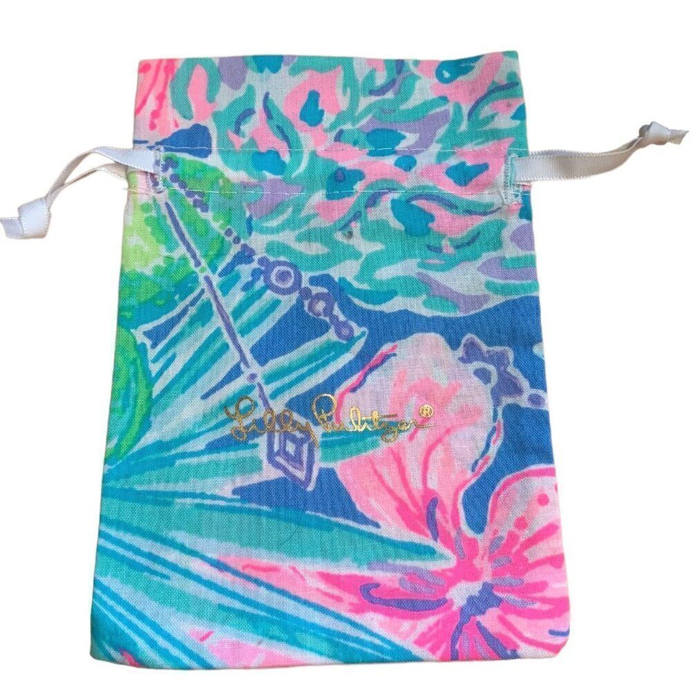 Lilly Pulitzer Drawstring Jewelry/Cosmetic Pouch